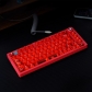 104+10 PC Crystal Semitransparent Cool Keycaps Set Screen Printing for MX Keyboard